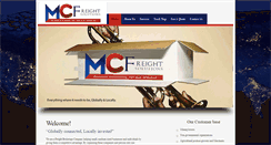 Desktop Screenshot of mcfreightsolutions.com